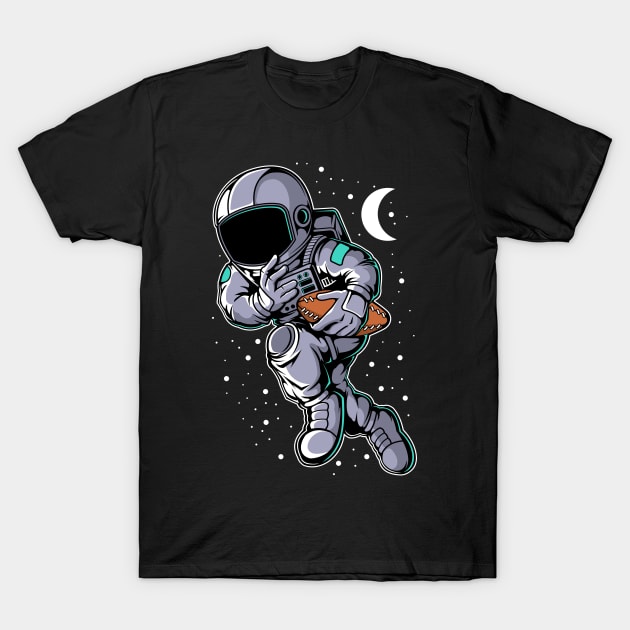 Space rugby T-Shirt by Dreaming Olga